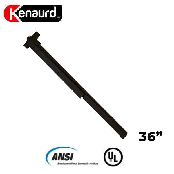 Heavy Duty Panic Bar - Exit Device - Grade 1 - Black Finish - 36" - UHS Hardware