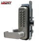 Lockey - 2985-DC - Narrow-Stile Mechanical Keypad Keyless Lever - Passage - Double Combination - UHS Hardware