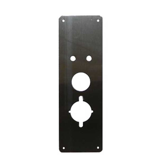 Don-Jo - RP 27 - Remodeler Plate for Alarm Lock Trilogy T2 & T3 - 5" x 14" - 630 - Stainless Steel - UHS Hardware