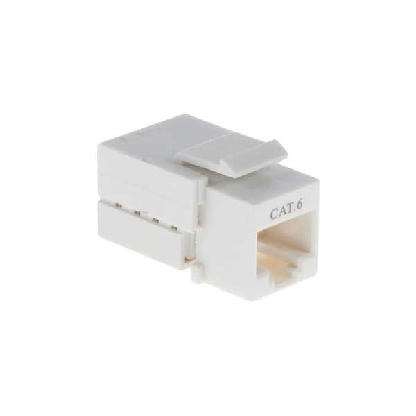 DynoTech - 550353 - Cat6 Keystone Jack - HQ - UTP - White - UHS Hardware