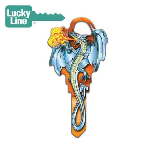 LuckyLine - B145K - Key Shapes - Dragon - Kwikset - KW1 - 5 Pack - UHS Hardware