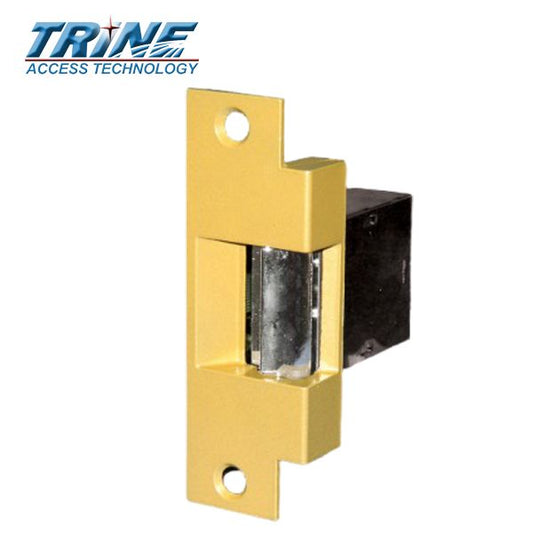 Trine 007 Light Commercial Grade 1 Electric Strike - Brass Powder Coated - UHS Hardware
