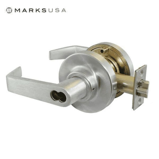 Marks USA -175RAB - Commercial Lever - IC Core ( SFIC ) - 2 3/4" Backset - 26D - Entrance - Grade 2 - UHS Hardware