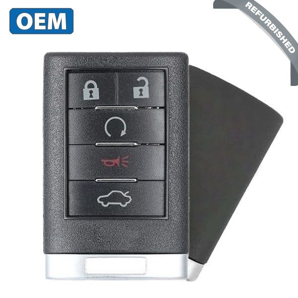 2008 - 2014 Cadillac Cts Dts / 5-Button Keyless Entry Remote Pn: 20998254 Ouc6000066 Ouc6000223 (Oem