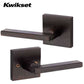 Kwikset - 154HFL - Halifax Passage Lever - Square Rose - 11P - Venetian Bronze - Grade 2 - UHS Hardware