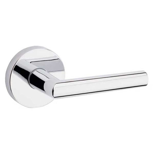 Kwikset - 154MIL - Milan Passage Lever - Round Rose - 526 - Polished Chrome - Grade 2 - UHS Hardware