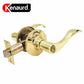 Premium Design #1 Privacy Leverset - Grade 3 - Bright Brass - UHS Hardware