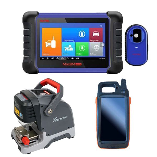 Autel IM508 + XHorse Dolphin Portable Cutter + Key Tool Max - UHS Hardware