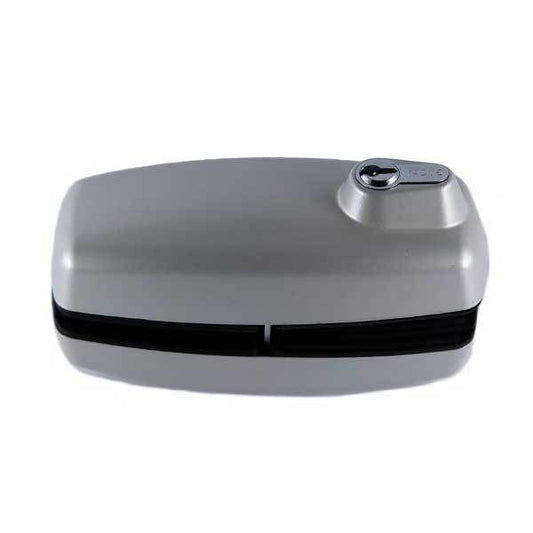 GAAB - T180 - Tempered Frameless Glass Door Lock - Reversible - 10 -12mm Doors - Grey - UHS Hardware