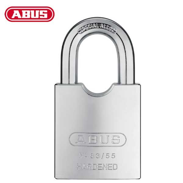 Abus - 83/55-3000 - Hardened Steel Padlock - S2 - Schlage C-L - 5/6 Pin - Rekeyable - 2-11/64" Width - UHS Hardware