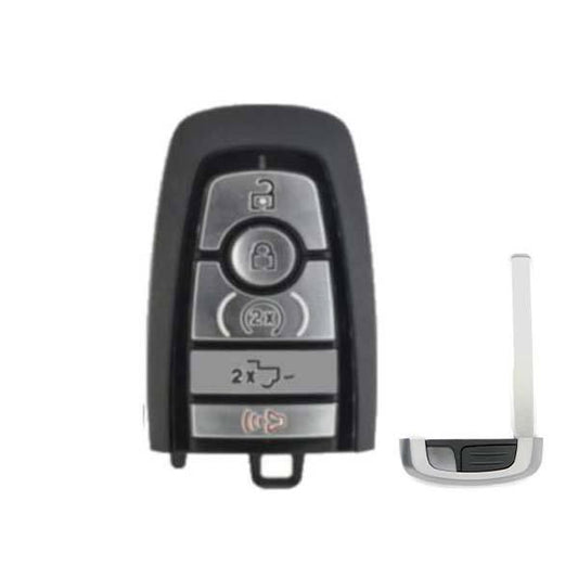 2017-2021 Ford / 5-Button Smart Key SHELL for M3N-A2C931426, M3N-A2C93142600 (SKS-FD-061) - UHS Hardware