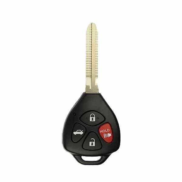 2010-2011 Toyota Camry / 4-Button Remote Head Key / PN:  89070-06650 / HYQ12BBY / (RK-T-12BBY-G-4B) - UHS Hardware