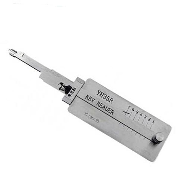 ORIGINAL LISHI - YH35R Yamaha / Extended Length Reader for Magnetic Gate / Recessed Ignition / AG - UHS Hardware