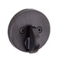 Kwikset - 258 - Uptown Deadbolt - Round Rose - 11P - Venetian Bronze - Entrance - SmartKey Technology - Grade 1 - UHS Hardware