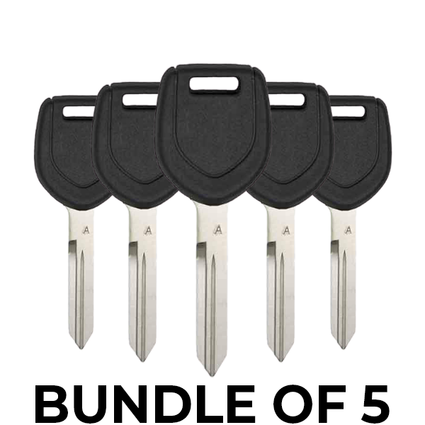 5 x Mitsubishi MIT16A - Transponder Key - 46 MITS Chip (BUNDLE OF 5) - UHS Hardware