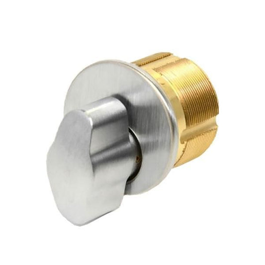 GMS Thumb-Turn Mortise Cylinder - 1-1/8" - US26D - Satin Chrome - UHS Hardware