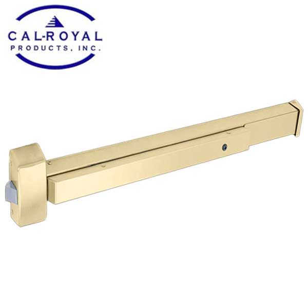 Cal-Royal - A2220EO48 - Rim Exit Device - 48" Doors - Brass Finish - Grade 1 - UHS Hardware