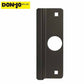 Don-Jo - Latch Protector - #307 -  DU / Black (LP-307-DU) - UHS Hardware