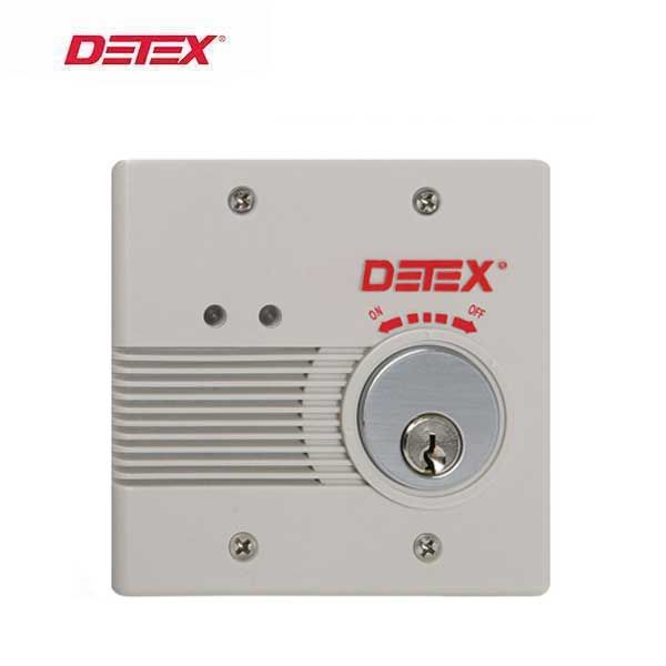 Detex - DTX-EAX-2500F - Exit Alarm - Flush Mount - Extended Bypass - AC/DC - UHS Hardware