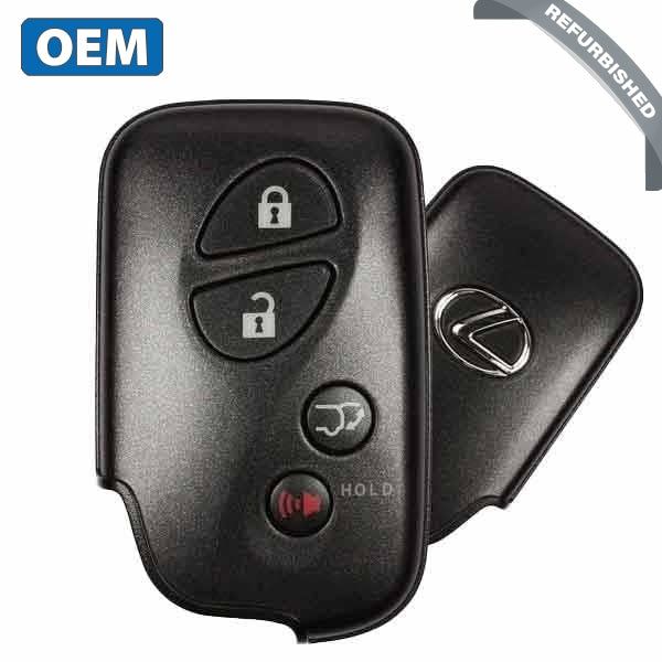 2010-2015 Lexus / 4-Button Smart Key w/ Hatch / PN: 89904-48191 / HYQ14ACX / GNE Board  (OEM) - UHS Hardware