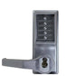 Simplex - LL1021B - Mechanical Pushbutton Cylindrical Lever Lock - SFIC - 2¾" Backset - Satin Chrome - LH/LHR - UHS Hardware
