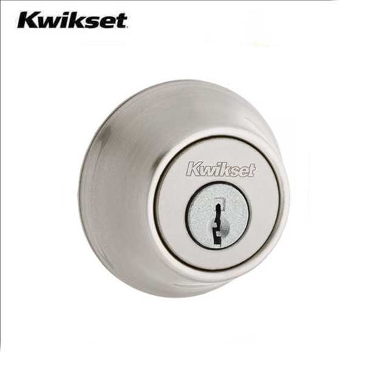 Kwikset - 660 - Residential Deadbolt - Single Cylinder  - Satin Nickel - Grade 3 - UHS Hardware