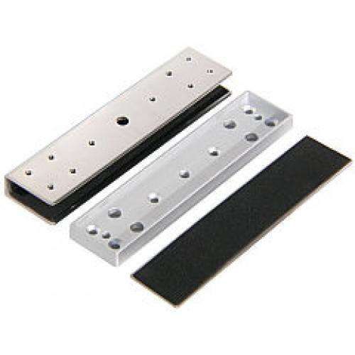 Seco-Larm - Glass Door "U" Brackets for 60lb Series Electromagnetic Locks - Indoor - UHS Hardware