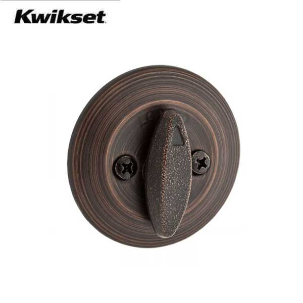 Kwikset - 660 - Residential Deadbolt - Single Cylinder  - Venetian Bronze - Grade 3 - UHS Hardware