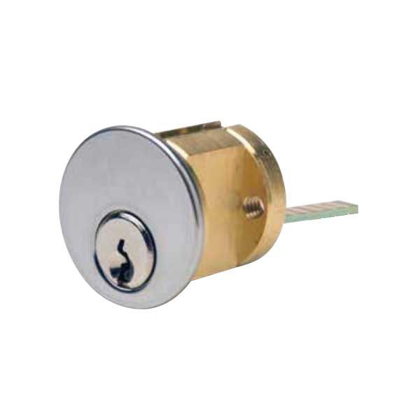 ILCO - 7075 - RIM Cylinder - 5 Pin - 1 1/8" - Kwikset - KA2 - 26D - Satin Chrome - Grade 1 - UHS Hardware