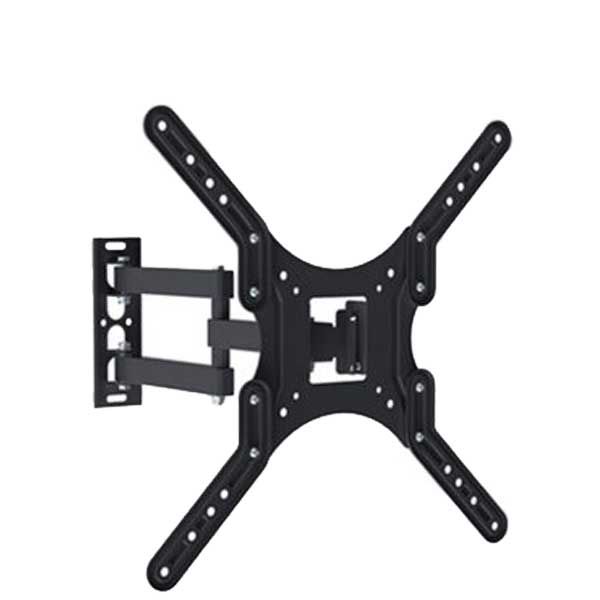 DynoTech - 180100 - Monitor TV Wall Mount - Dual Arm -  Tilt and Swivel - Vesa 400 x 400 - for 23-55” - Up to 66 Ibs - UHS Hardware