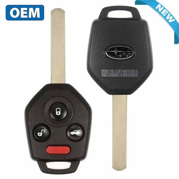 2011-2014 Subaru Legacy Outback / 4-Button Remote Head Key / PN: 57497-AJ10A / CWTWB1U811 (OEM) - UHS Hardware