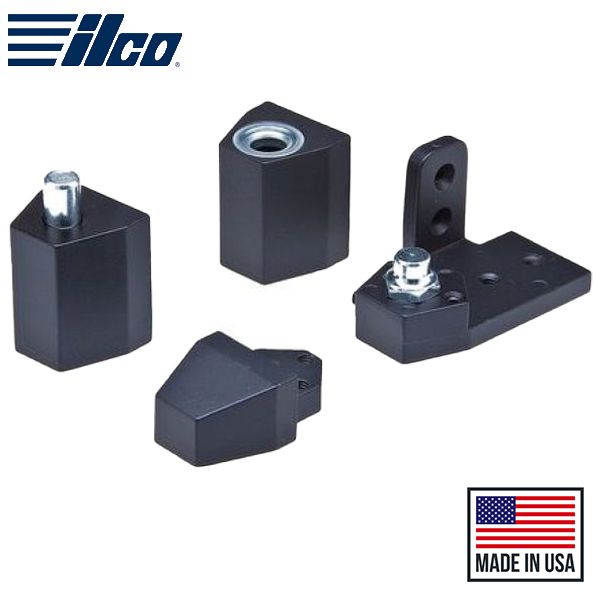 ILCO - Flush Door Pivot Hinge Set - Duronotic Dark Bronze - RH - UHS Hardware