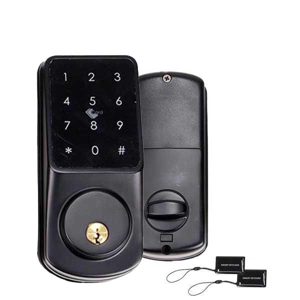 Premium Electronic Keyless Entry Smart Deadbolt - Bluetooth - Black Nickel - UHS Hardware