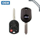 2006-2012 Ford / 4-Button Remote Head Key / PN: 164-R7040 / OUCD6000022 / H75 / Chip 80 Bit (OEM) - UHS Hardware