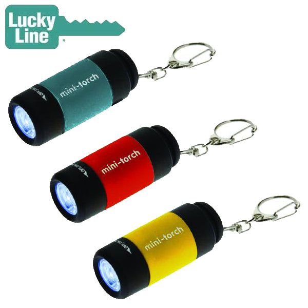 LuckyLine - U11201 - LED USB Torch Light -  Assorted - 1 Pack - UHS Hardware