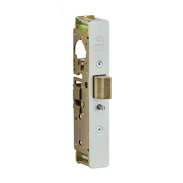 Adams Rite - 4900 - Heavy Duty Deadlatch - 31/32" Backset - RH or LHR -  4-5/8" Mortised - Flat/Standard Jamb - Aluminum  - Metal Door - UHS Hardware