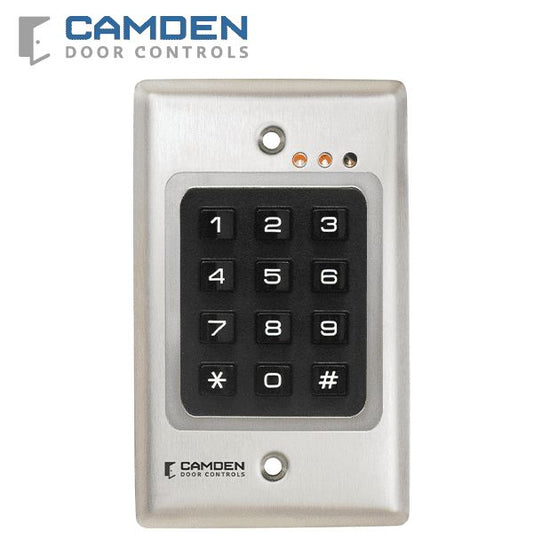 Camden CM-CM-120I - Flush Mount Standalone Keypad - 999 Users - 12/24V AC/DC - UHS Hardware