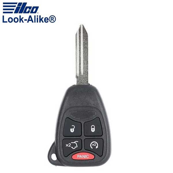 2006-2013 Chrysler Dodge / 5-Button Remote Head Key / PN: 68029834 / OHT692714AA (AFTERMARKET) - UHS Hardware