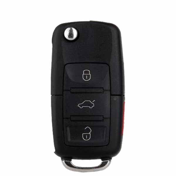 2000-2005 Ford / Lincoln / Mercury / Mazda / H74 4-Button Flip Key / CWTWB1U331 / (RFK-FD-H74) - UHS Hardware