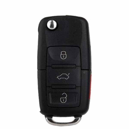 2000-2005 Ford / Lincoln / Mercury / Mazda / H74 4-Button Flip Key / CWTWB1U331 / (RFK-FD-H74) - UHS Hardware