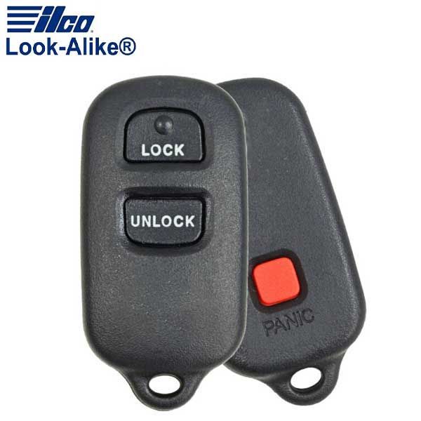 1998-2008 Toyota / 3-Button Keyless Entry Remote / PN: 89742-06010 / GQ43VT14T (AFTERMARKET) - UHS Hardware