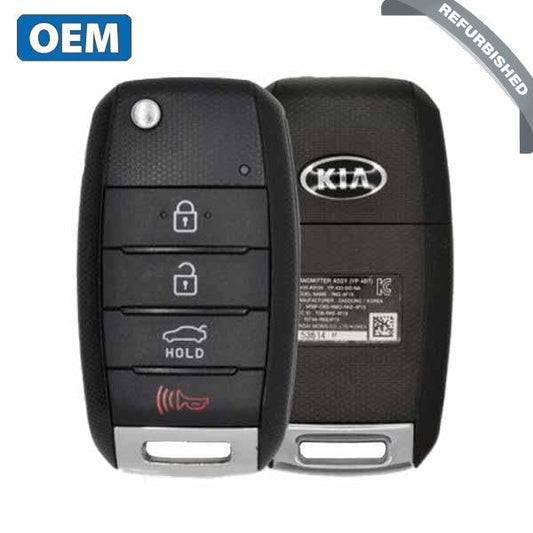 2014-2015 Kia Optima / 4-Button Flip Key HS / PN: 95430-2T560 / NYODD4TX1306-TFL /(OEM) - UHS Hardware