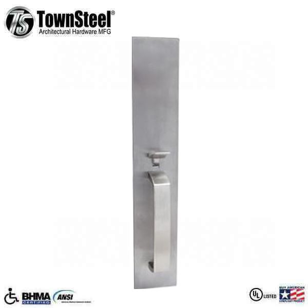 TownSteel - ED5500T -  Thumbpiece Exit Trim - for ED5500/ED5600 Exit Devices  -  Passage Function  - Satin Chrome - Grade 1 - UHS Hardware