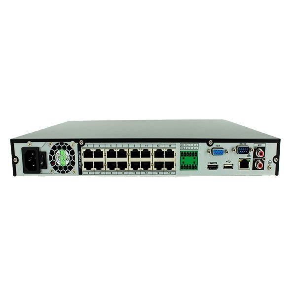 Dahua / 16 Channel / 8MP / NVR / 2 SATA / 6TB HDD / DH-N42C3P6 - UHS Hardware