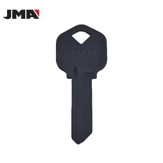 KW1 Key - Aluminum Kwikset Key Blanks - Black  (JMA) - UHS Hardware