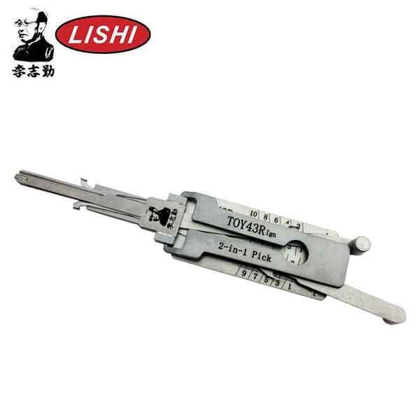 ORIGINAL LISHI TOY43R  Subaru / GMC / Chevy /  2-in-1 / Pick & Decoder /  Ignition - UHS Hardware