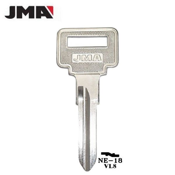 JMA - NE18 / VL8 / X140 Volvo Mechanical Key (JMA-NE-18) - UHS Hardware