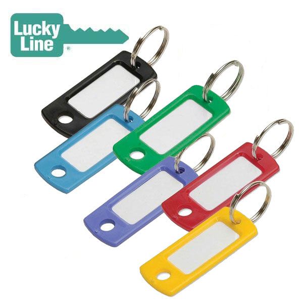 LuckyLine - 16965 - Key Tag with Ring - Dark Purple - UHS Hardware