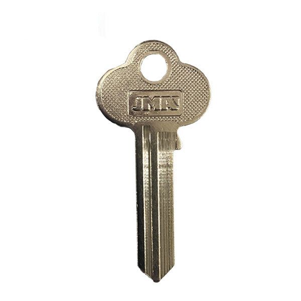 CO36 / COR45 / Corbin Key Blank - Nickel Plated Brass (JMA-COR-45) - UHS Hardware