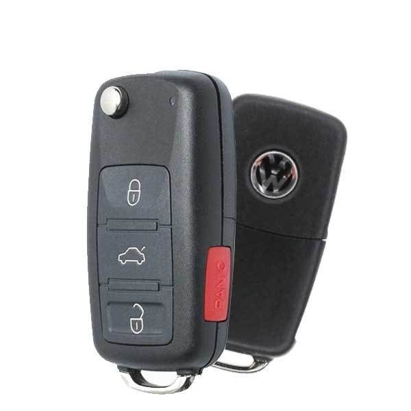 2012-2018 Volkswagen / 4-Button Flip Key Pn: 5Ko 837 202 Ec Nbgfs93N (Oem)